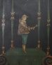 Italian Neoclassical Style Painted Four Panel Folding Screen
