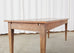 Country French Pine Oak Farmhouse Harvest Dining Table