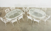 Brown Jordan Neoclassical Style Elegance Oval Garden Dining Tables