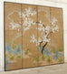 Robert Crowder Chinoiserie Four Panel Screen Flora and Fauna