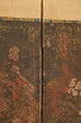 Japanese Edo Four Panel Table Screen Chinese Scholars Pavillion