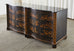 Nancy Corzine Chinoiserie Marble Top Sideboard Chest