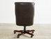 Regency Style Leather Executive Office Chair by Century