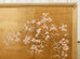 Japanese Byobu Style Four Panel Mounted Screen Cherry Blossoms