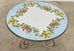 Italian Amalfi Style Glazed Stone and Iron Painted Garden Table