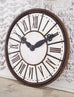 Decorative French Painted Tole and Iron Clock Face