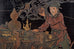 19th Century Chinese Qing Four-Panel Coromandel Screen Immortals
