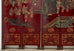 Monumental Chinese Export Twelve-Panel Lacquered Coromandel Screen