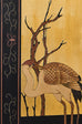 Chinese Export Gilt Coromandel Screen Manchurian Cranes
