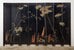 Chinese Gilt Coromandel Eight Panel Screen Immortals Sky Gods