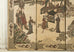 Chinese Export Qing Four Panel Ivory Lacquered Coromandel Screen