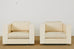 Pair of Massimo and Lella Vignelli for Poltronova Saratoga Lounge Chairs