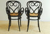 Pair of Thonet Cafe Daum Style Bentwood Armchairs