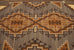 Vintage Navajo Geometric Flatweave Carpet