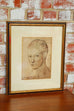 Pablo Picasso "Head of Boy" Framed Print