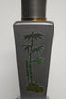 Mid Century Chinese Pewter and Brass Vase Table Lamp