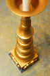 Large Giltwood Pagoda Style Table Lamp By Marbro