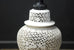 Large Mid-Century Blanc de Chine Porcelain Jar Table Lamp