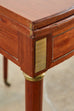 19th Century French Louis XVI Style Demilune Flip-Top Game Table
