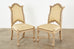 Set of Six French Louis XIII Style Lacquered Dining Chairs