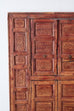 19th Century Indian Carved Panel with Shutter Windows