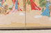 Chinese Byobu Style Screen Four Celestial Beauties