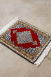 Vintage Diminutive Tabriz Style Carpet Rug