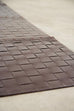 Woven Leather Strap Rug or Carpet