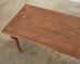 19th Century Country English Provincial Elm Farmhouse Dining Table
