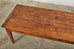 Country French Provincial Fruitwood Farmhouse Dining Table