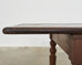 Rustic Country Pine American Farmhouse Dining Harvest Table