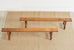 Pair of 19th Century Country French Provincial Farmhouse Benches