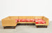Midcentury Ficks Reed Rattan Wicker Six-Piece Sectional Sofa