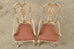 Set of Eight Chinoiserie Queen Anne Style Dining Chairs