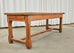 19th Century Country French Provincial Oak Farmhouse Trestle Table