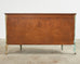 19th Century Louis XV Style Lacquered Bow Front Demilune Sideboard
