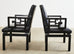 Pair of Michael Taylor Far East Collection Greek Key Armchairs