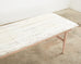 Country American Painted Pine Farmhouse Folding Harvest Dining Table