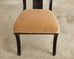 Set of Six Neoclassical Klismos Style Dining Chairs by Henredon
