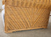 Pair of Michael Taylor Style Woven Rattan Lounge Chairs
