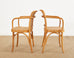 Set of Four Josef Frank/Hoffman Bentwood Prague 811 Chairs