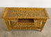English Regency Style Two Tier Console Speckled by Ira Yeager