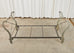 Italian Neoclassical Style Iron Scrolled Daybed