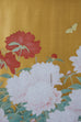 Japanese Six-Panel Meiji Screen Flowering Peonies and Butterflies