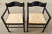 Set of Five Massimo and Lella Vignelli Lacquered Acorn Armchairs