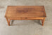 Country French Provincial Fruitwood Farmhouse Trestle Table