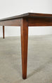Monumental French Provincial Style Walnut Farmhouse Dining Table