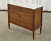 French Louis XVI Style Mahogany Marble Top Commode Dresser