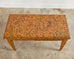 English Regency Style Speckled Library Table by Ira Yeager