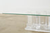 Hollywood Regency Lucite and Glass Stalagmite Cocktail Table